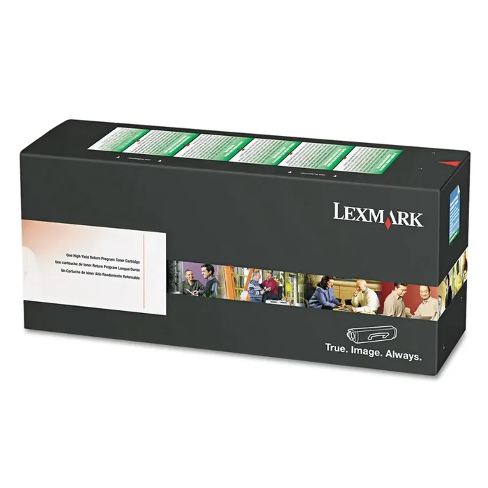 Lexmark™ 80c1sy0 Return Program Toner, 2,000 Page-Yield, Yellow