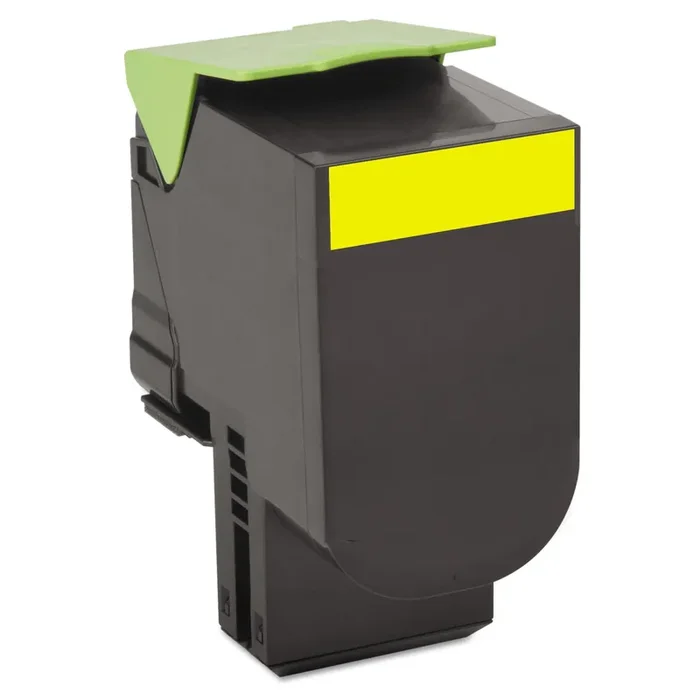 Lexmark™ 80c1xy0 Return Program Toner, 4,000 Page-Yield, Yellow