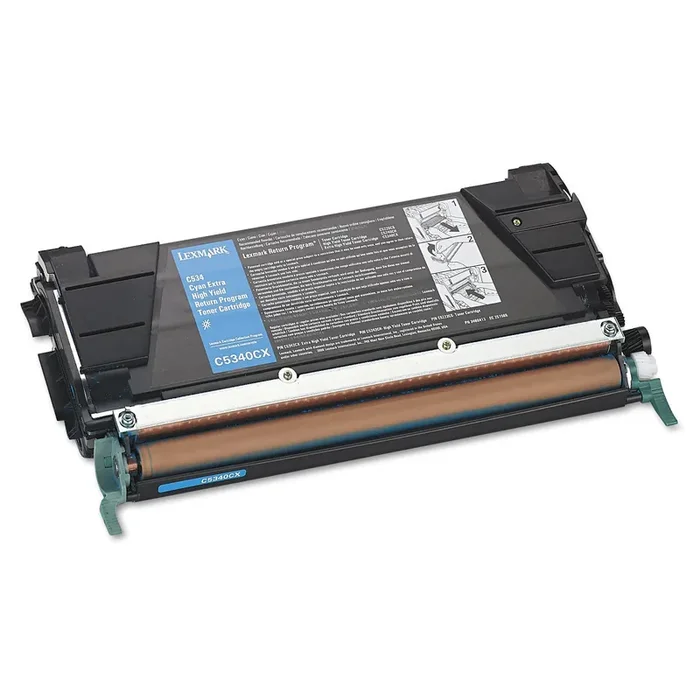 Lexmark™ C5340cx Return Program Extra High-Yield Toner, 7,000 Page-Yield, Cyan