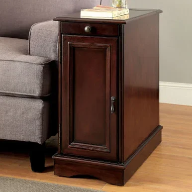 LILITH I Side Table w/ USB / CM-AC171CH
