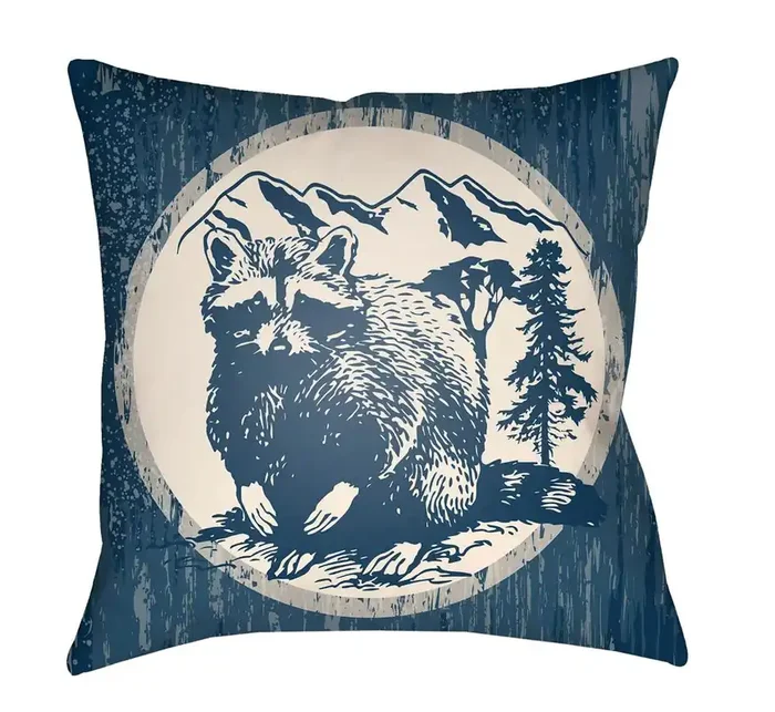 Livabliss – Lodge Cabin 22″Lx22″W Accent Pillow – LGCB2001-2222