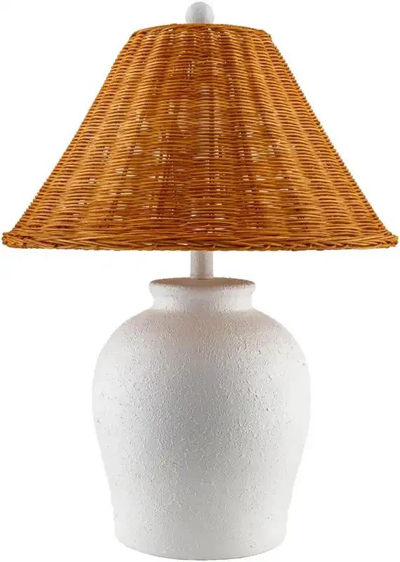 Livabliss – Mabon Accent Table Lamp – White – MBN-004