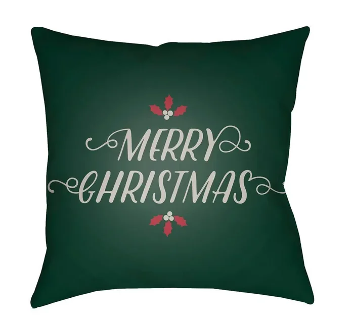 Livabliss – Merry Christmas I 20″Lx20″W Accent Pillow – HDY069-2020