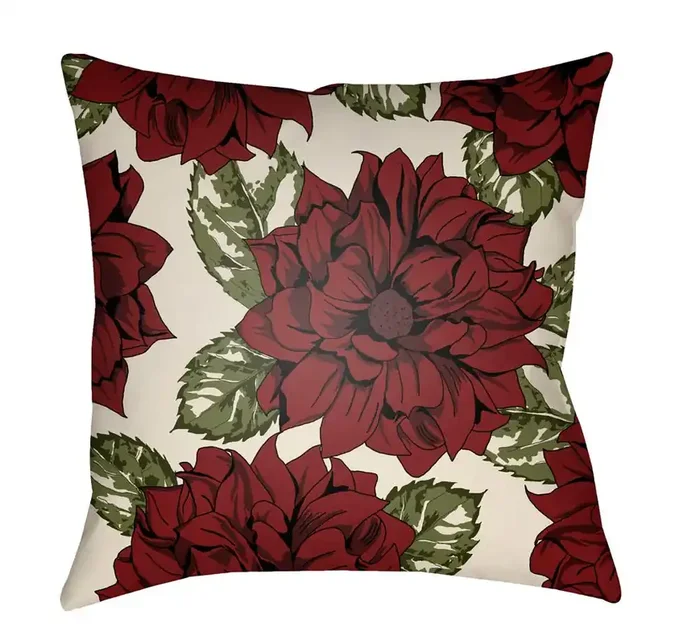 Livabliss – Moody Floral 22″Lx22″W Accent Pillow – MF049-2222