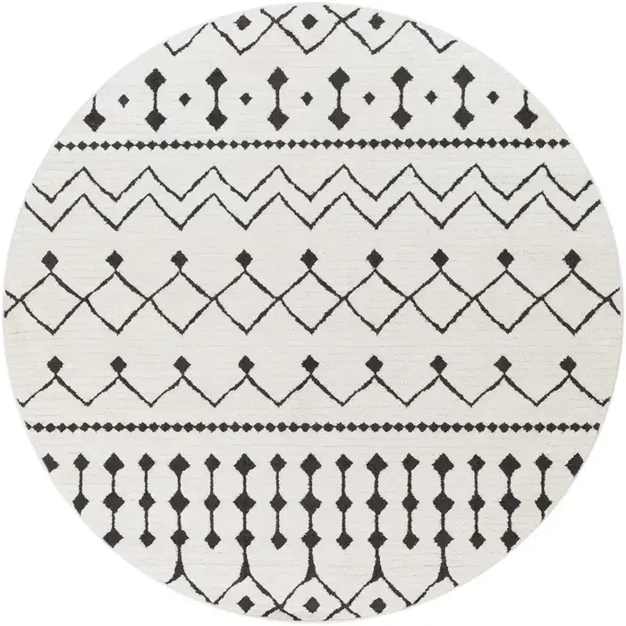 Livabliss – Moroccan Shag 67inx67in Machine Woven Rug – MCS2309-67RD