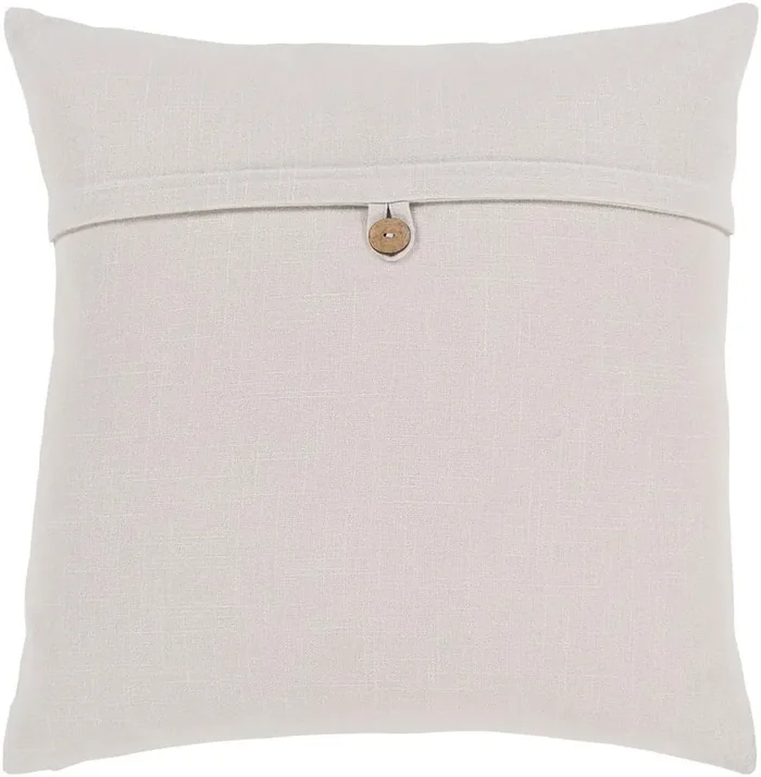 Livabliss – Penelope 18″Lx18″W Accent Pillow – With Down Insert – PLP005-1818D