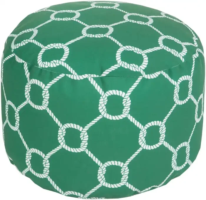 Livabliss – Rain Pouf – Emerald – POUF-297