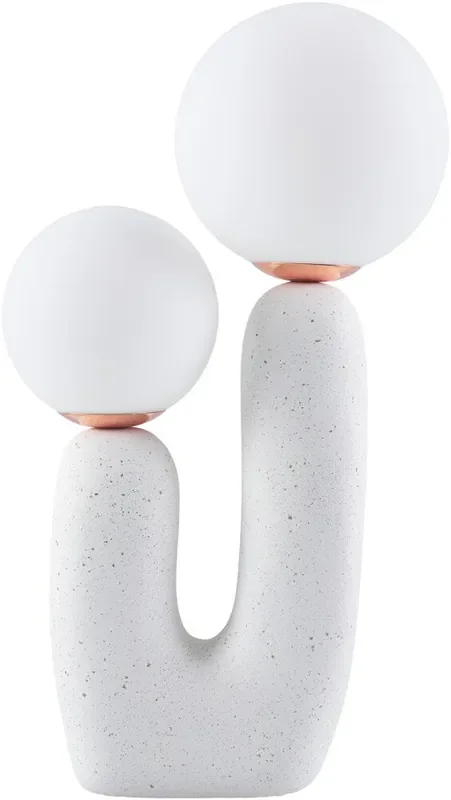 Livabliss – Sedeum Accent Table Lamp – White – SED-007