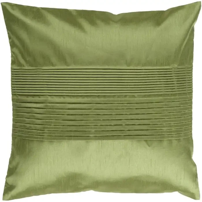 Livabliss – Solid Pleated 22inLx22inW Accent Pillow – With Poly Insert – HH013-2222P