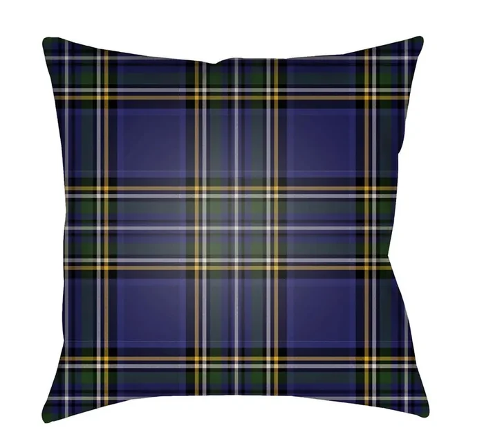 Livabliss – Tartan II 20″Lx20″W Accent Pillow – PLAID026-2020