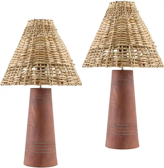 Livabliss – Trout Accent Table Lamp – Dark Brown – TRT001-SET