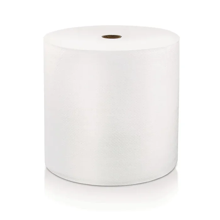 LoCor® Hard Wound Roll Towel, 1-Ply, 8″ x 800 ft, White, 6 Rolls/Carton