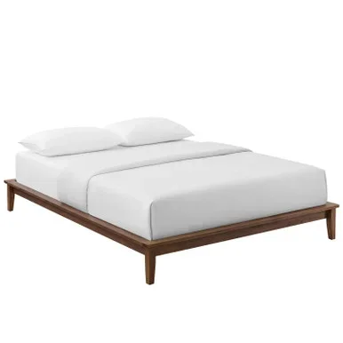 Lodge Full Wood Platform Bed Frame / MOD-6054