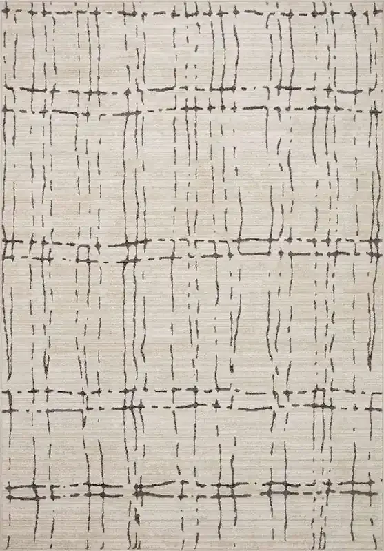 Loloi – Darby Sand / Dk. Grey 2-7in x 12-0in Runner Rug – DARBDAR-06SADG27C0