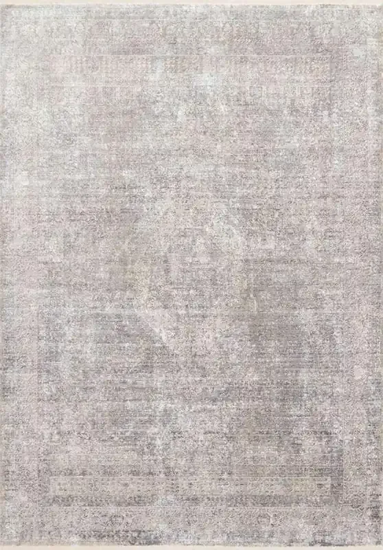 Loloi – Franca Silver / Pebble 3-7in x 5-8in Accent Rug – FNCAFRN-01SIPP3758