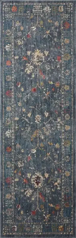 Loloi – Giada Denim / Multi 2-7in x 8-0in Runner Rug – GIADGIA-06DEML2780