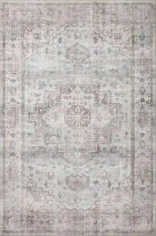 Loloi – Heidi Dove / Blush 5-0in x 7-6in Area Rug – HEIDHEI-02DVBH5076