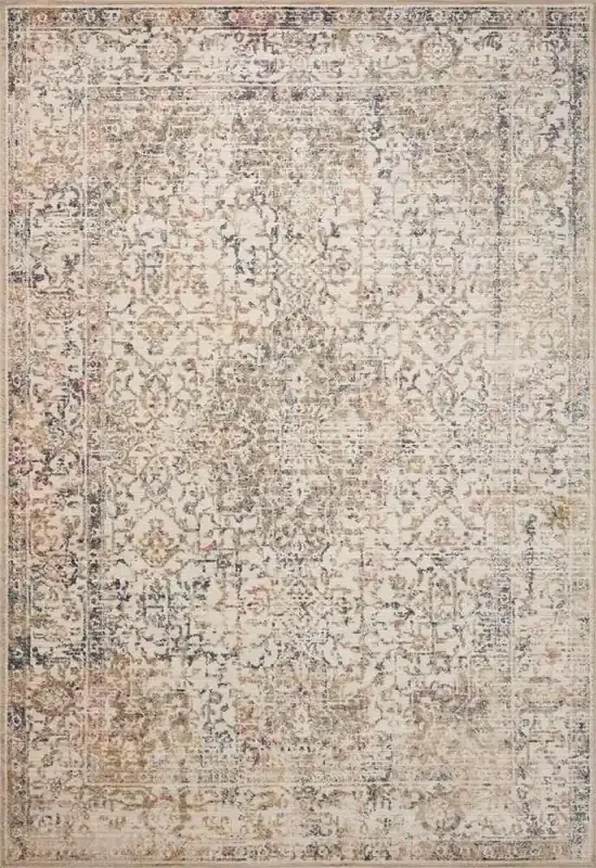 Loloi – Indra Ivory / Multi 7-10in x 10 Area Rug – INDRINA-05IVML7AA0