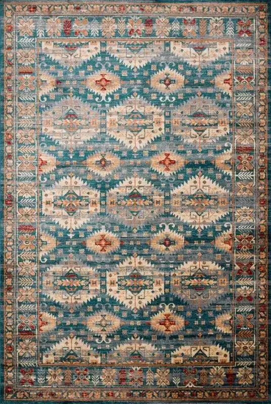 Loloi – Isadora Lagoon / Multi 5 x 7-3in Area Rug – ISADISA-06LJML5073