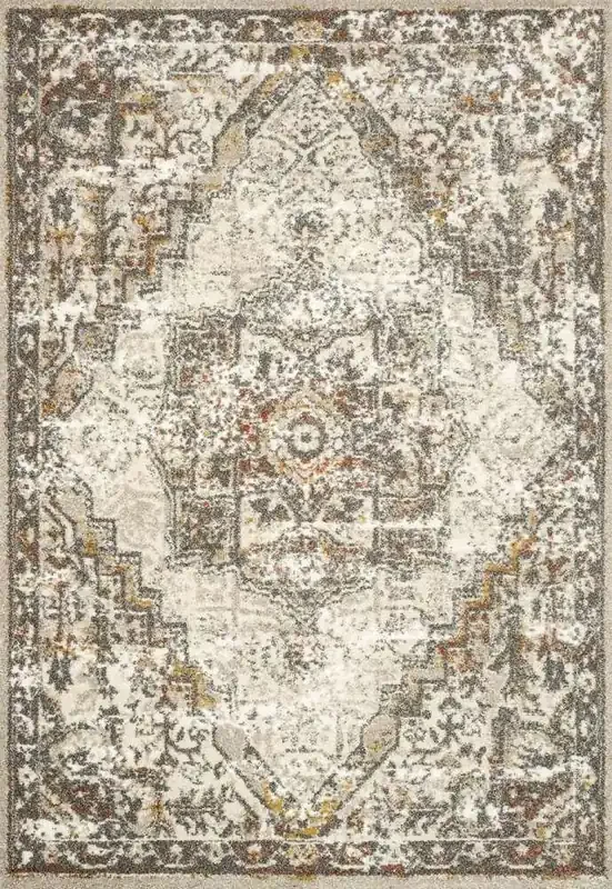 Loloi – Landscape Sand / Graphite 18in x 18in Sample Rug – LANDLAN-01SAGT160S
