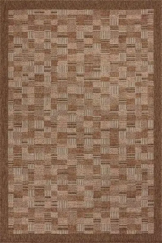 Loloi – Merrick Chestnut / Fiesta 7-6in x 10 Area Rug – MERRMER-04CNFD76A0