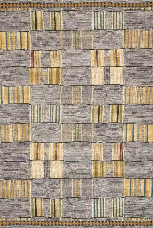 Loloi – Mika Granite / Multi 5-3in x 7-8in Area Rug – MIKAMIK-10GNML5378