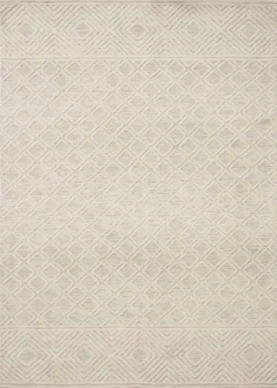 Loloi – Neda Ivory / Natural 2-6in x 7-6in Runner Rug – NEDANED-04IVNA2676