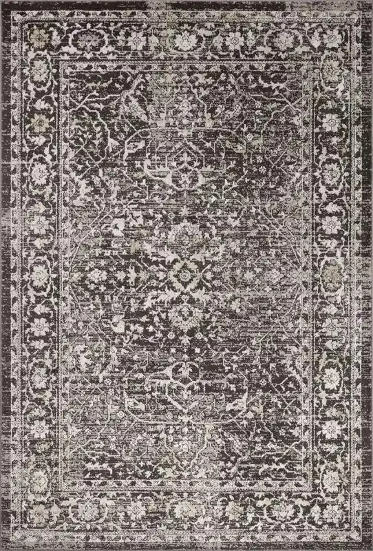 Loloi – Odette Charcoal / Silver 9-2in x 13 Area Rug – ODETODT-01CCSI92D0