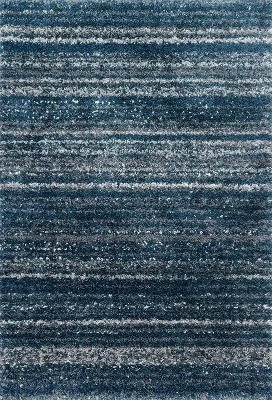 Loloi – Quincy Navy / Pewter 2-3in x 8-0in Runner Rug – QNCYQC-05NVPW2380