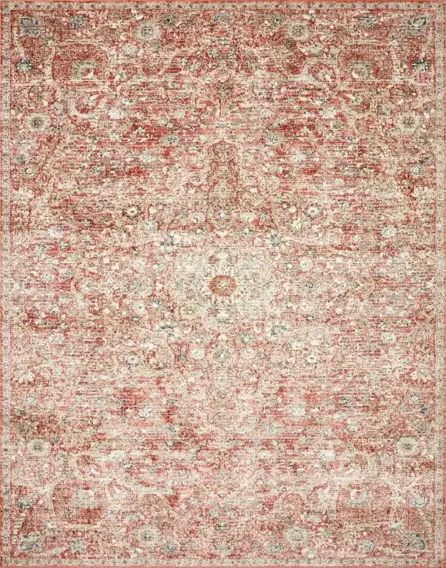 Loloi – Saban Rust / Beige 9-4in x 13 Area Rug – SABASAB-02RUBE94D0