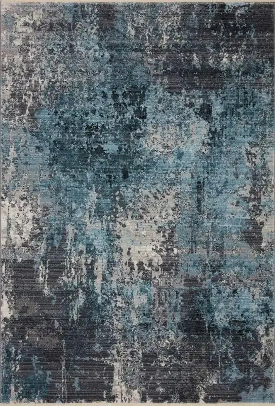 Loloi – Samra Charcoal / Sky 7-10in x 10 Area Rug – SAMRSAM-06CCSC7AA0