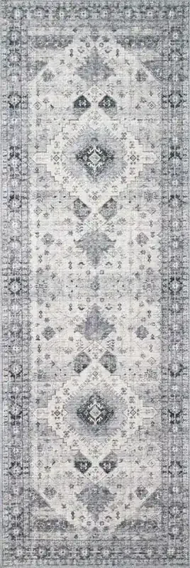 Loloi – Skye Silver / Grey 2-6in x 7-6in Runner Rug – SKYESKY-02SIGY2676