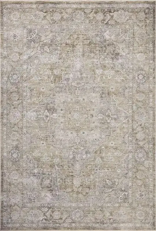 Loloi – Tabitha Khaki / Slate 9-6in x 13 Area Rug – TABITAI-01KHSL96D0