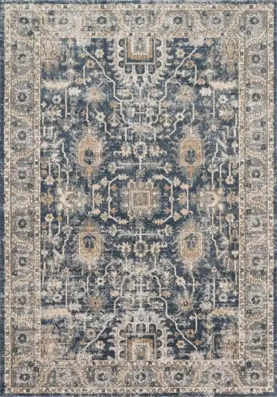 Loloi – Teagan Denim / Pebble 6-7in x 9-2in Area Rug – TEAGTEA-03DEPP6792