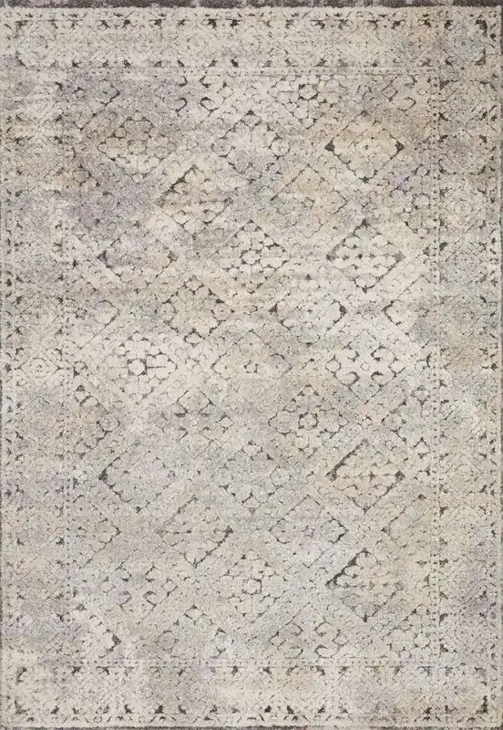 Loloi – Theory Grey / Sand 2-7in x 4 Accent Rug – THRYTHY-05GYSA2740