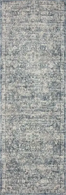 Loloi – Theory Ivory / Blue 2-7in x 13 Runner Rug – THRYTHY-02IVBB27D0