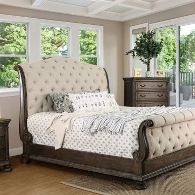 LYSANDRA 5 Pc. Queen Bedroom Set w/ 2NS / CM7663Q-5PC-2NS
