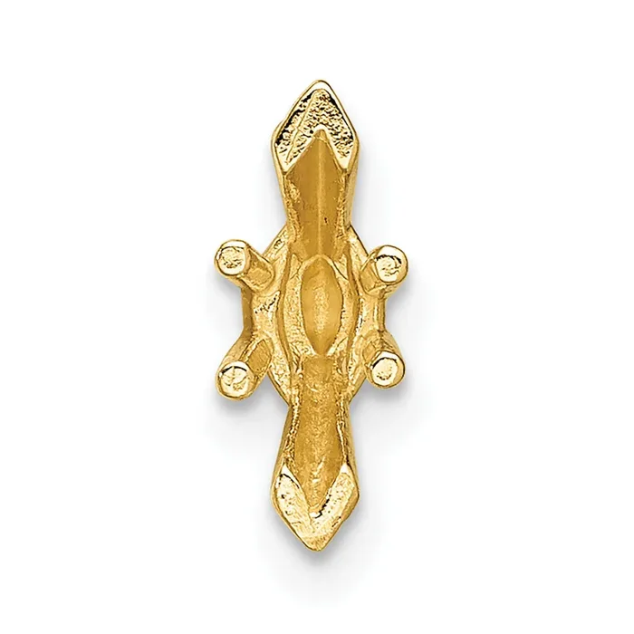 Marquise 6-Prong V-End .20ct. Setting 14k Gold YG253-3
