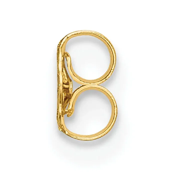 Medium Friction Earring Nut 14k Yellow Gold YG2709