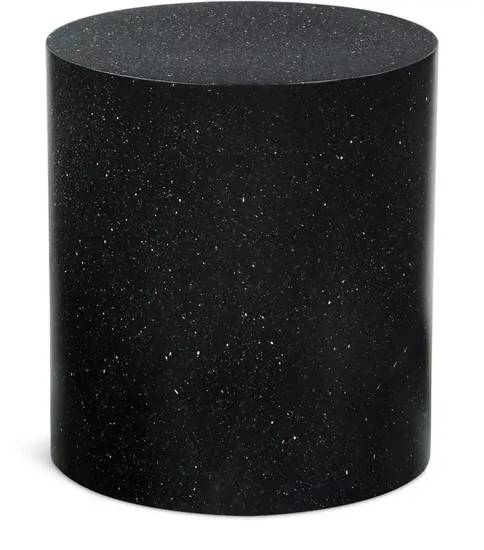 Meridian Furniture – Terrazo End Table – 237Black-E
