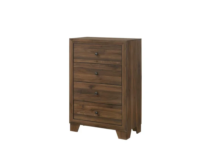MILLIE CHEST – BROWN AND CHERRY