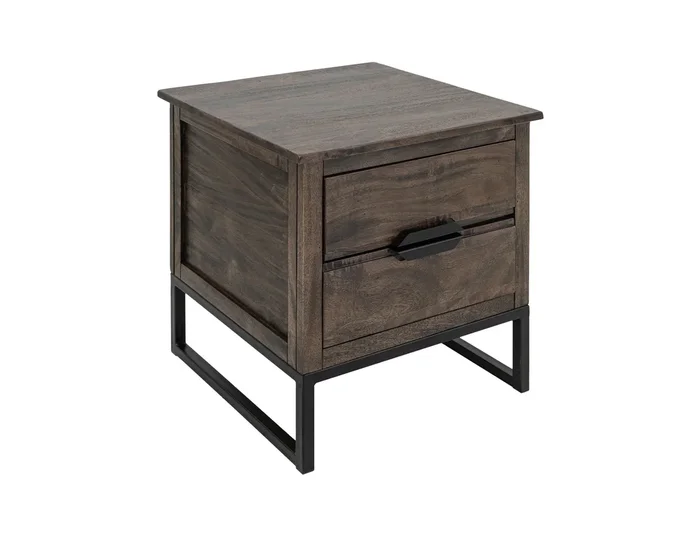 Mita – End Table – Cedar Brown