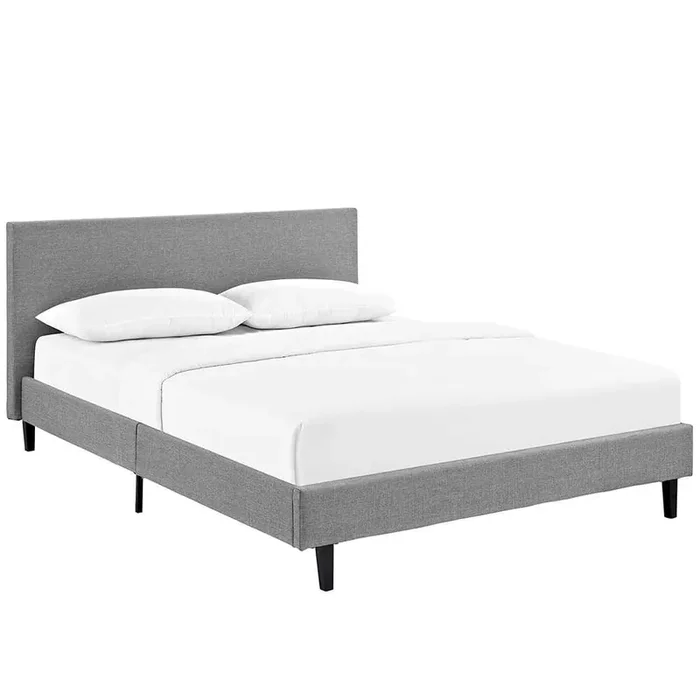 Modway – Anya Queen Fabric Bed – MOD-5420-LGR