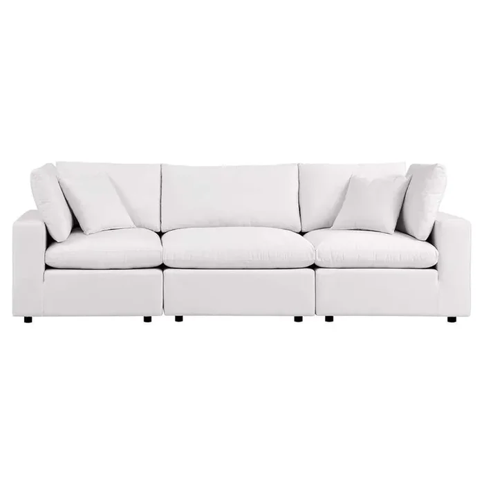 Modway – Commix Overstuffed Outdoor Patio Sofa – EEI-5578-WHI