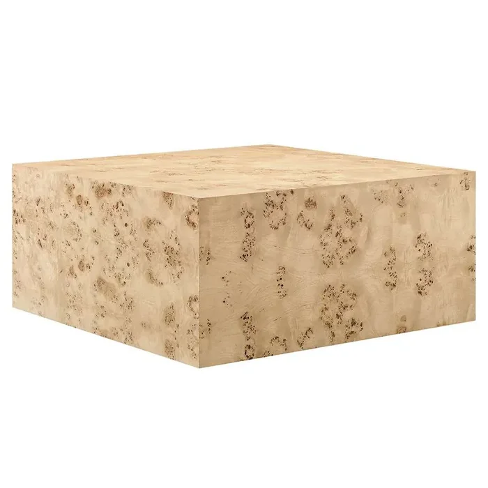 Modway – Cosmos 36in Square Burl Wood Coffee Table – EEI-6272-NAB