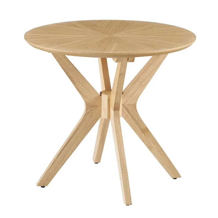Modway – Crossroads 24in Round Wood Side Table – EEI-6558-OAK