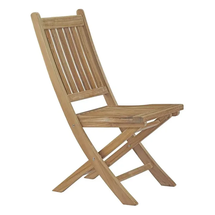 Modway – Marina Outdoor Patio Teak Folding Chair – EEI-2702-NAT