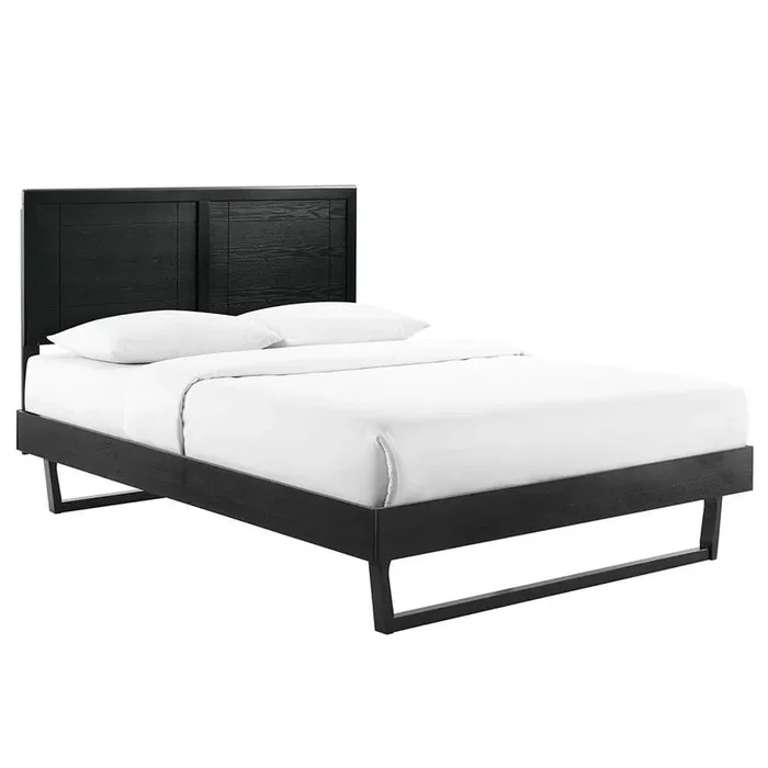 Modway – Marlee Full Wood Platform Bed With Angular Frame – MOD-6625-BLK