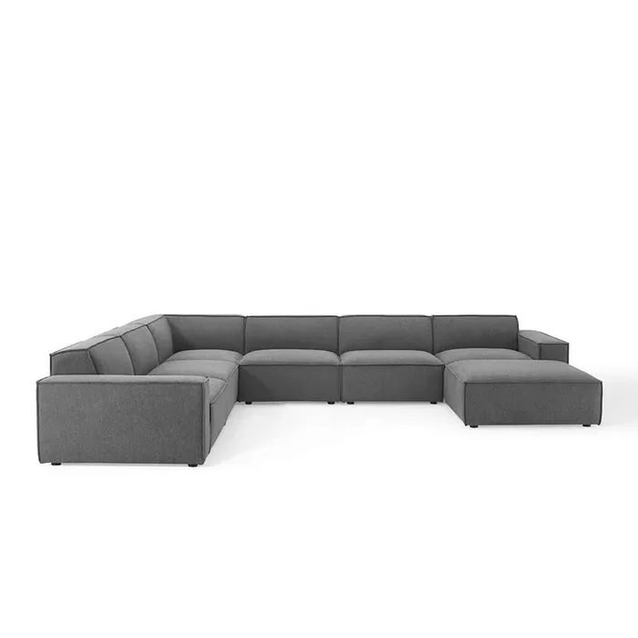 Modway – Restore 7-Piece Sectional Sofa – EEI-4120-CHA
