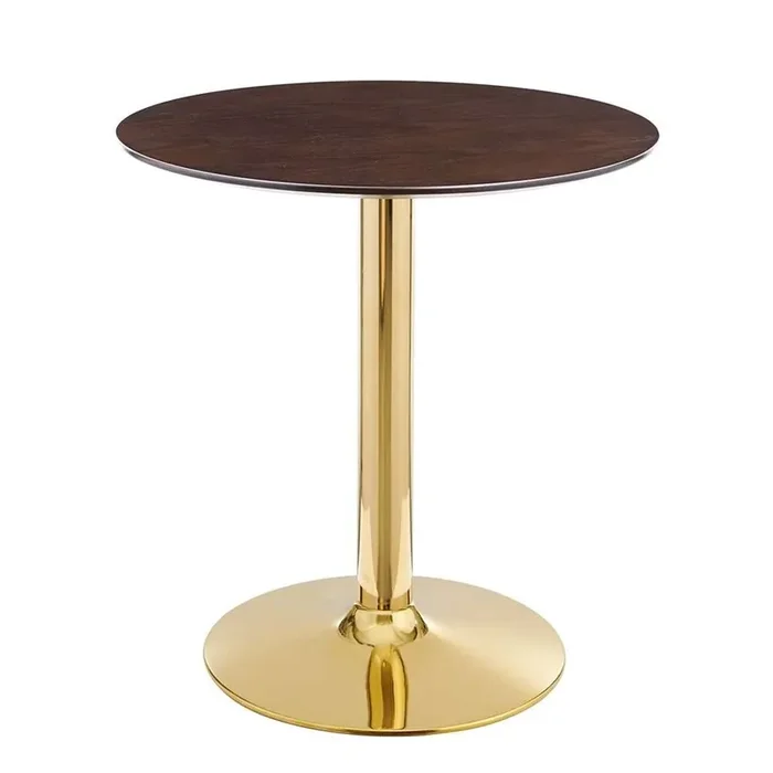 Modway – Verne 28in Dining Table – EEI-4551-GLD-CHE